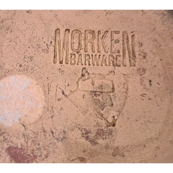 Morken Barware Set of 2 Hammered Copper Moscow Mule Mugs - Picture 10 of 10